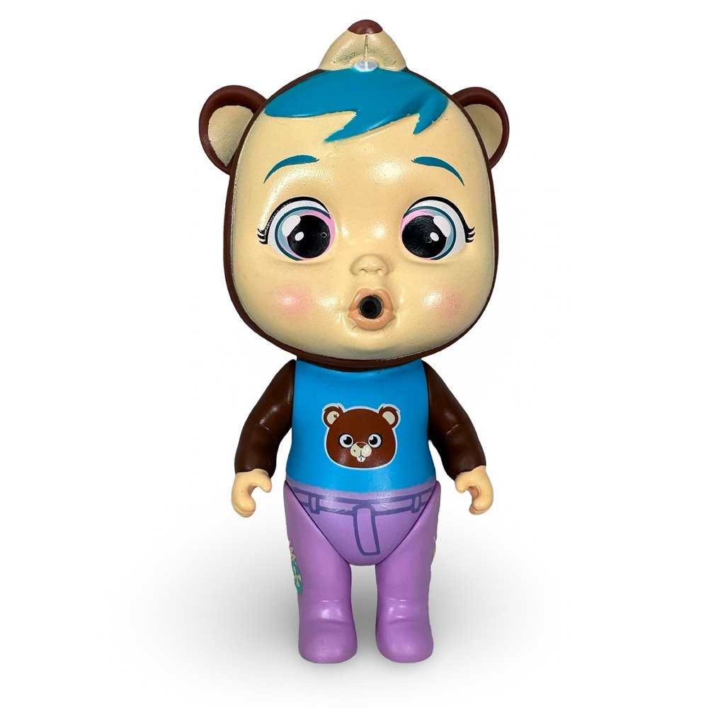 IMC Toys Cry Babies Magic Tears Oliver Dress Up Series Bear Mini Doll Figure